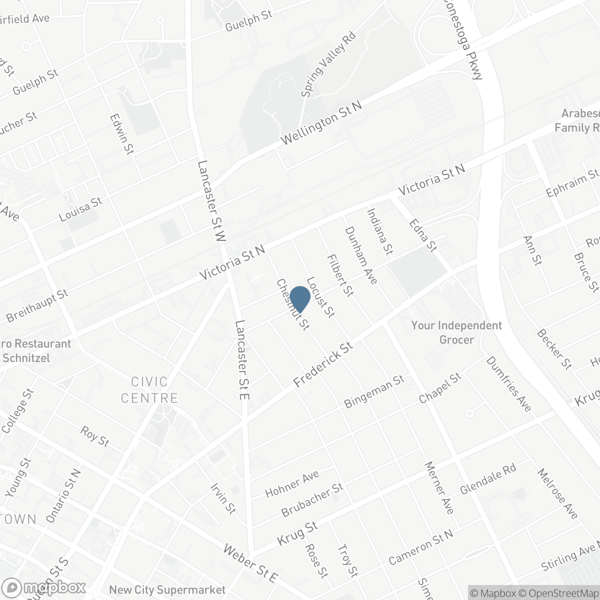 120 MANSION Street Unit# 501, Kitchener, Ontario N2H 0A1